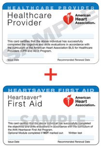 BLS CPR PLUS FIRST AID